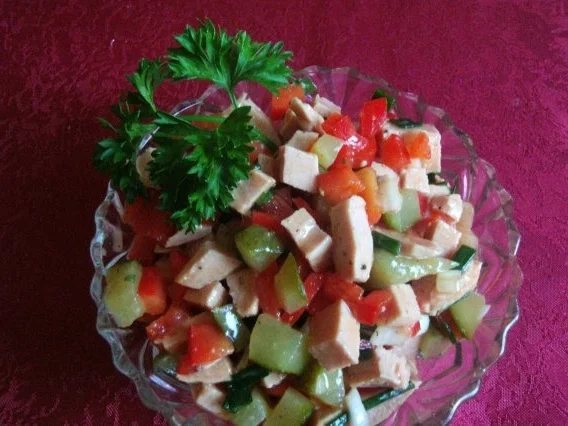 Paprika - Wurstsalat - Rezept - Bild Nr. 8