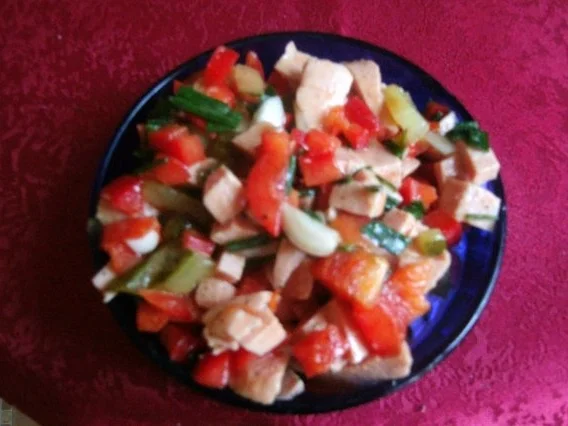 Paprika - Wurstsalat - Rezept - Bild Nr. 9