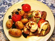 Rosmarin-Kartoffeln mit Tomaten ... - Rezept