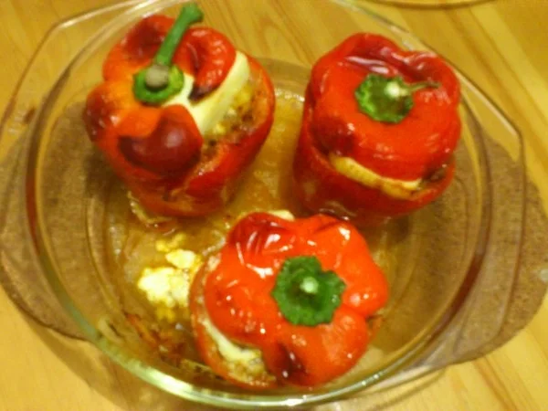 Rezept: gefüllte Paprika gefüllte Paprika - Rezept
