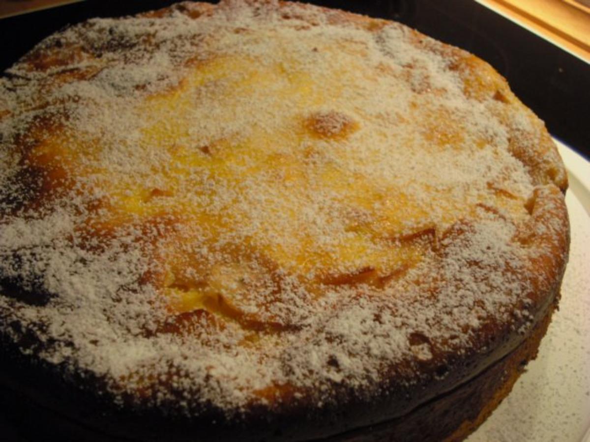 Apfelkuchen mit Schmandguss - Rezept - Bild Nr. 4