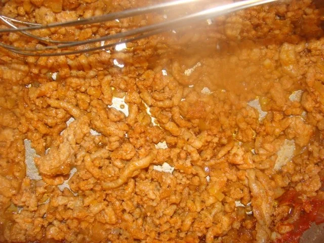 Rezept: Fleischhaschee aus Dosenfleisch Bild Nr. 3 Fleischhaschee aus Dosenfleisch - Rezept - Bild Nr. 3