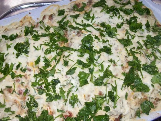 Sommerlicher Kartoffel-Zucchini-Schichtauflauf mit Kräuterhaube - Rezept - Bild Nr. 12