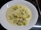 Zucchini Creme Suppe frisch aus dem Garten... - Rezept