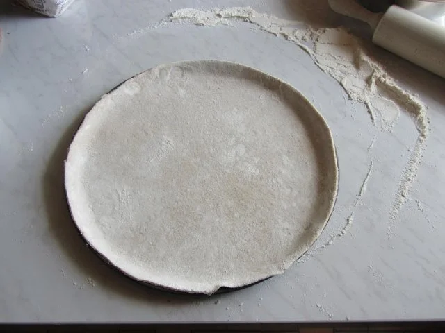 Rezept: Flammkuchen selbst gemacht.--Im eigenen Pizza -ofen... Bild Nr. 20 Flammkuchen selbst gemacht.--Im eigenen Pizza -ofen... - Rezept - Bild Nr. 20