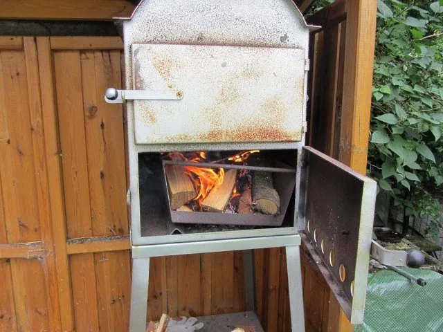 Rezept: Flammkuchen selbst gemacht.--Im eigenen Pizza -ofen... Bild Nr. 5 Flammkuchen selbst gemacht.--Im eigenen Pizza -ofen... - Rezept - Bild Nr. 5