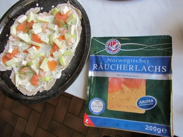 Rezept: Flammkuchen selbst gemacht.--Im eigenen Pizza -ofen... Bild Nr. 26 Flammkuchen selbst gemacht.--Im eigenen Pizza -ofen... - Rezept - Bild Nr. 26