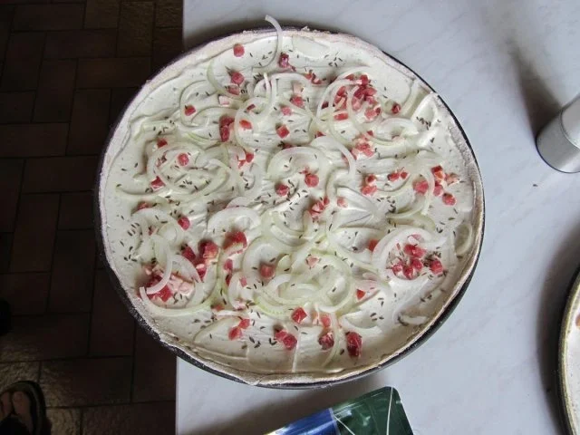 Rezept: Flammkuchen selbst gemacht.--Im eigenen Pizza -ofen... Bild Nr. 27 Flammkuchen selbst gemacht.--Im eigenen Pizza -ofen... - Rezept - Bild Nr. 27