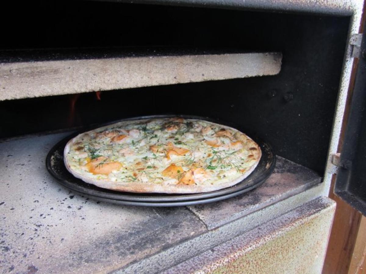 Flammkuchen selbst gemacht.--Im eigenen Pizza -ofen... - Rezept - Bild Nr. 34