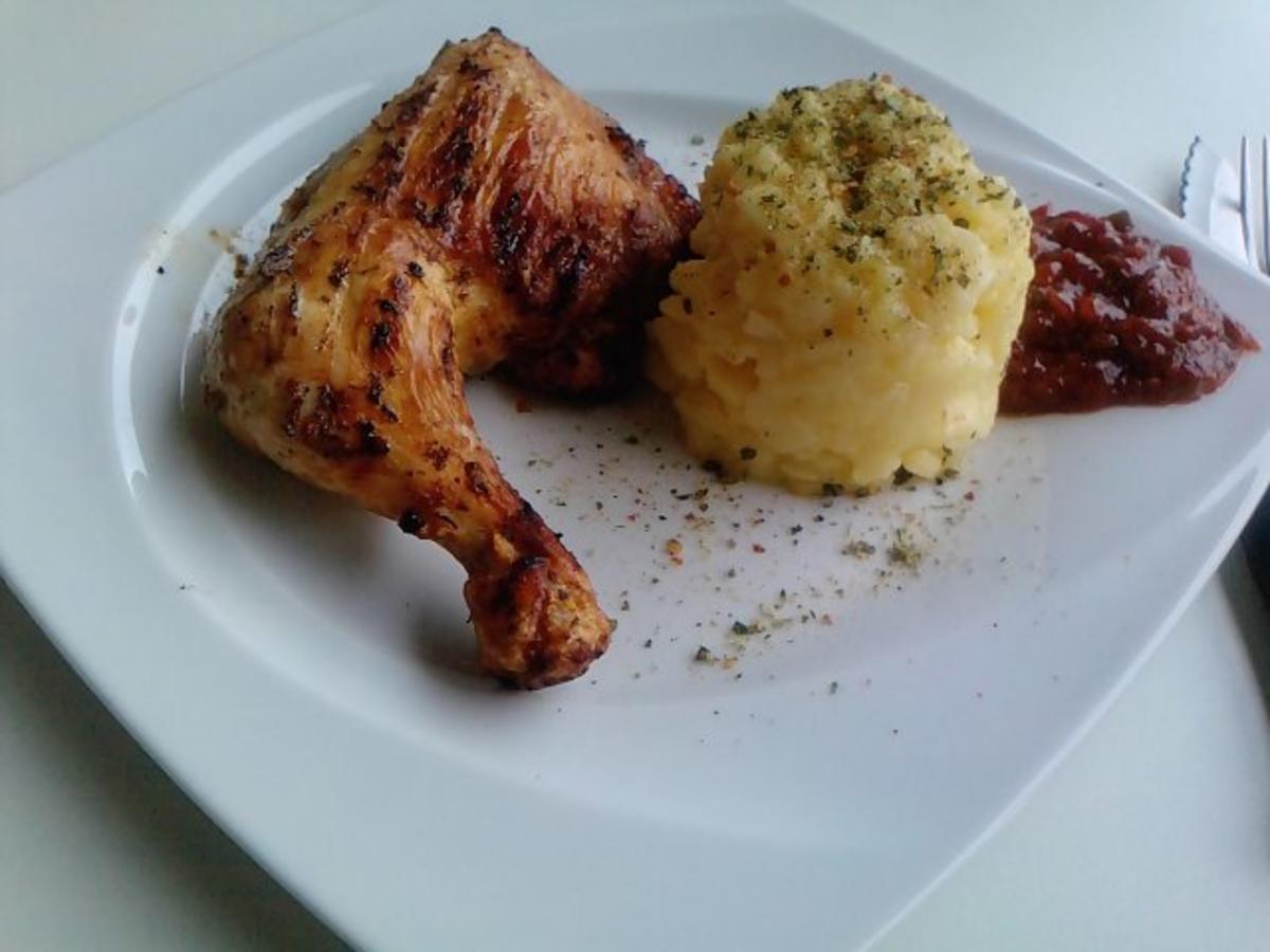 Bilder für B E B E N D E ---- S C H E N K E L oder Shaky Chicken - Rezept