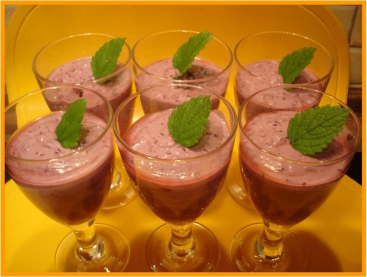 Blaubeeren-Jogurt-Quark - Rezept