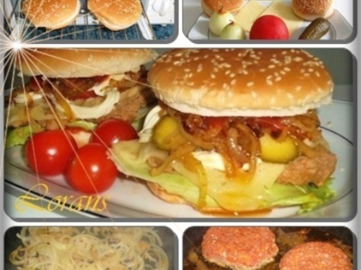 Hausgemachte Hamburger ※ - Rezept - kochbar.de