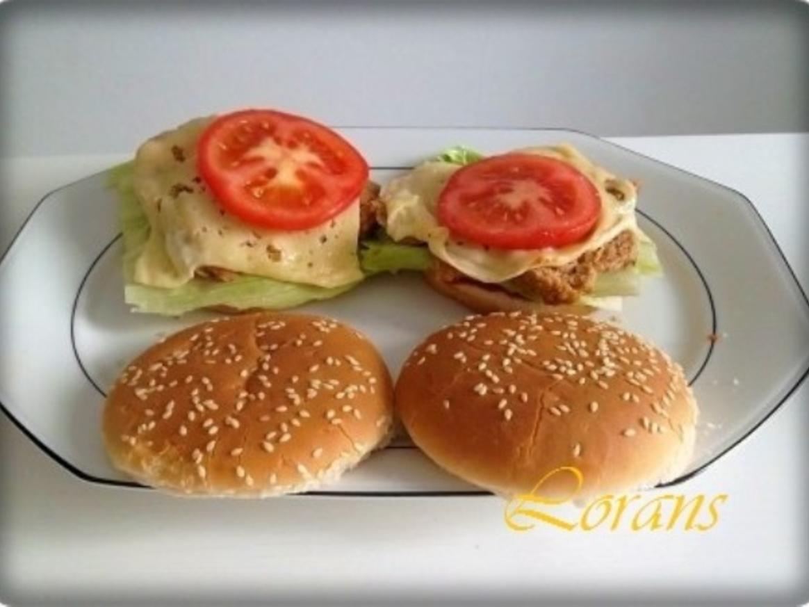 Hausgemachte Hamburger ※ - Rezept - kochbar.de