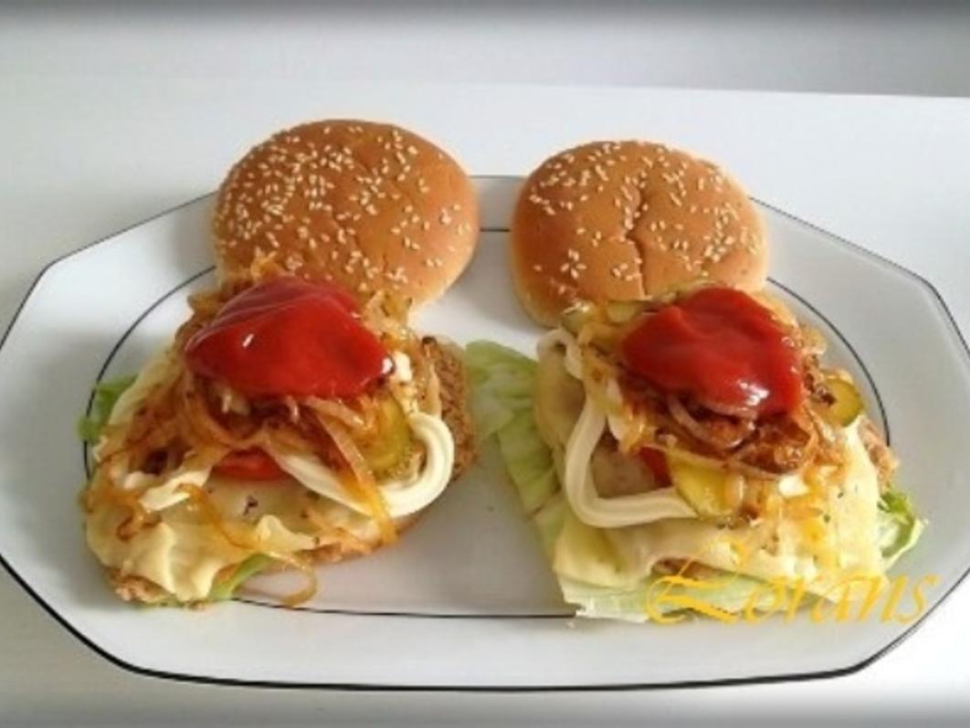 Hausgemachte Hamburger ※ - Rezept - kochbar.de