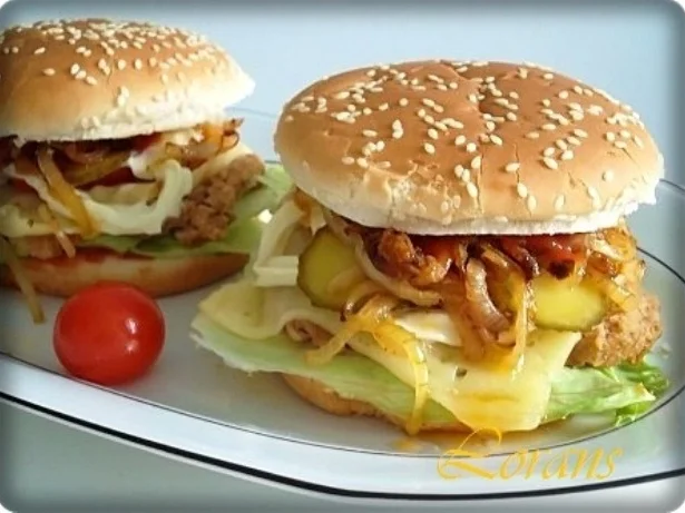 Rezept: ※ Hausgemachte Hamburger ※ Bild Nr. 18 ※ Hausgemachte Hamburger ※ - Rezept - Bild Nr. 18
