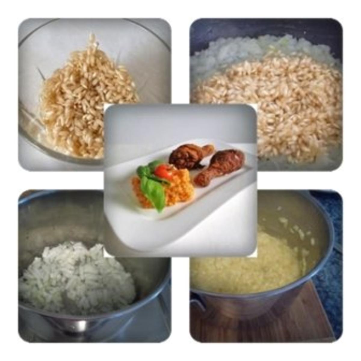 Knusprig frittierte Hähnchen – Unterkeulen mit Reis - Rezept - Bild Nr. 12