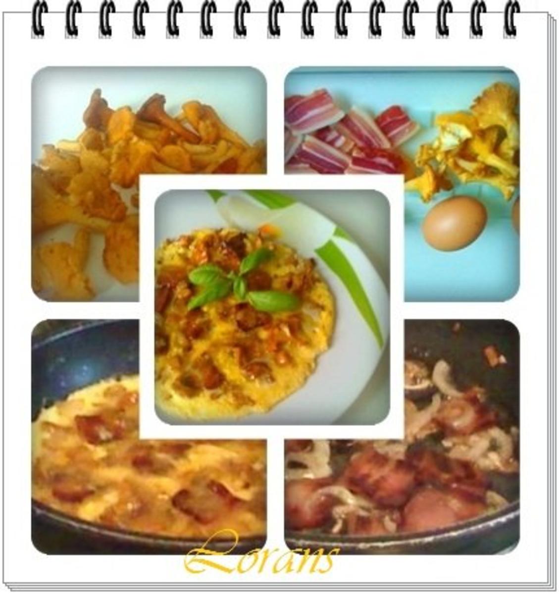 ❈ Omelett mit Schinkenspeck und Pfifferlingen ❈ - Rezept - Bild Nr. 8