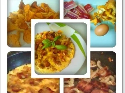 Rezept: ❈ Omelett mit Schinkenspeck und Pfifferlingen ❈ Bild Nr. 8 ❈ Omelett mit Schinkenspeck und Pfifferlingen ❈ - Rezept - Bild Nr. 8