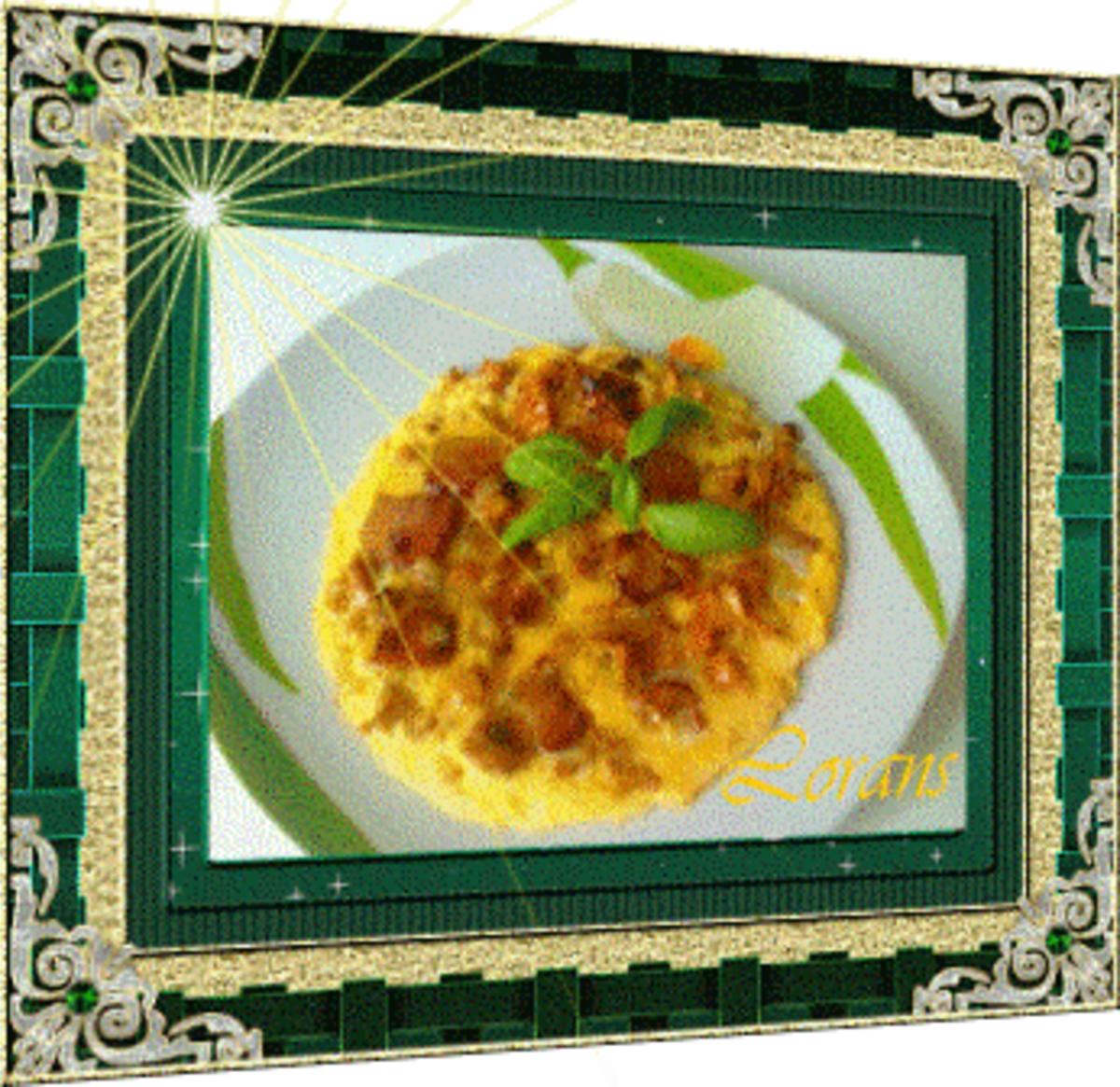 ❈ Omelett mit Schinkenspeck und Pfifferlingen ❈ - Rezept - Bild Nr. 9