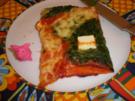 Pizza mit Spinat - Rezept