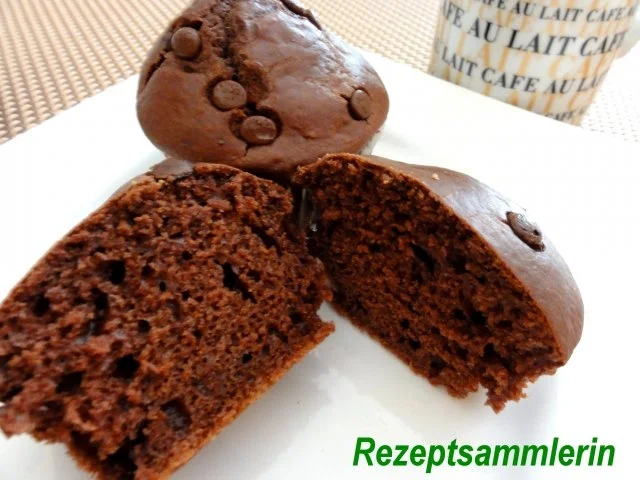 Muffin:   einfach nur SCHOKO - Rezept