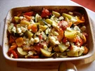 Buntes Gemüse aus dem Ofen - Rezept