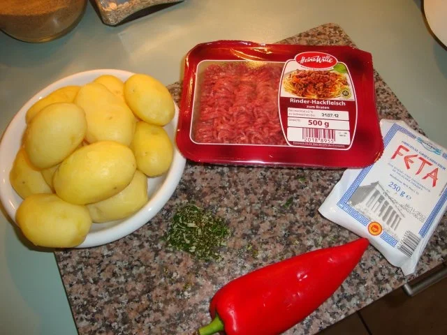 Rezept: Kartoffelauflauf mit Hackfleisch Bild Nr. 3 Kartoffelauflauf mit Hackfleisch - Rezept - Bild Nr. 3