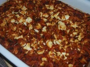 Griechischer Hack-Nudel-Auflauf mit Feta - Rezept