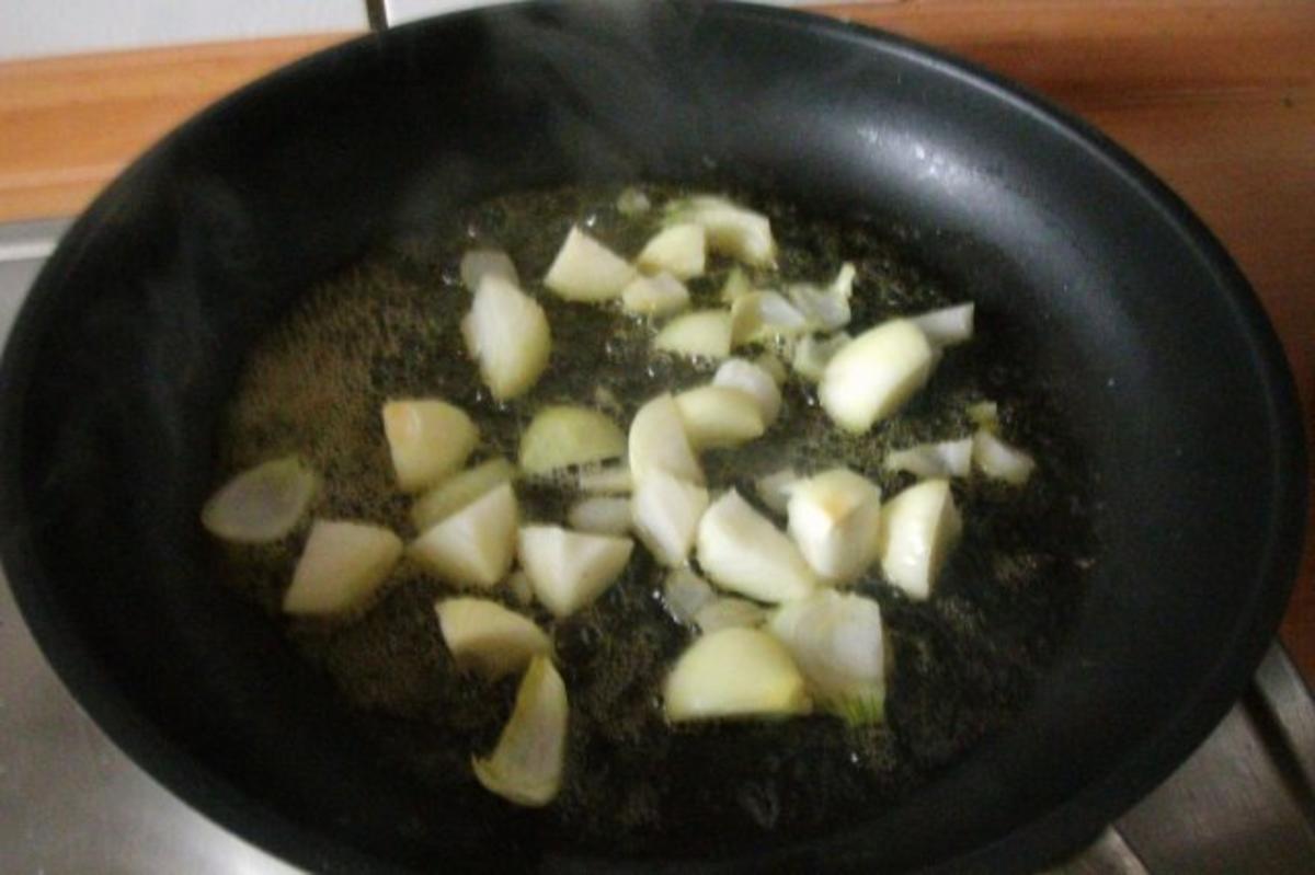 Bratkartoffel - Gurken - Leberkäsepfanne - Rezept - Bild Nr. 4