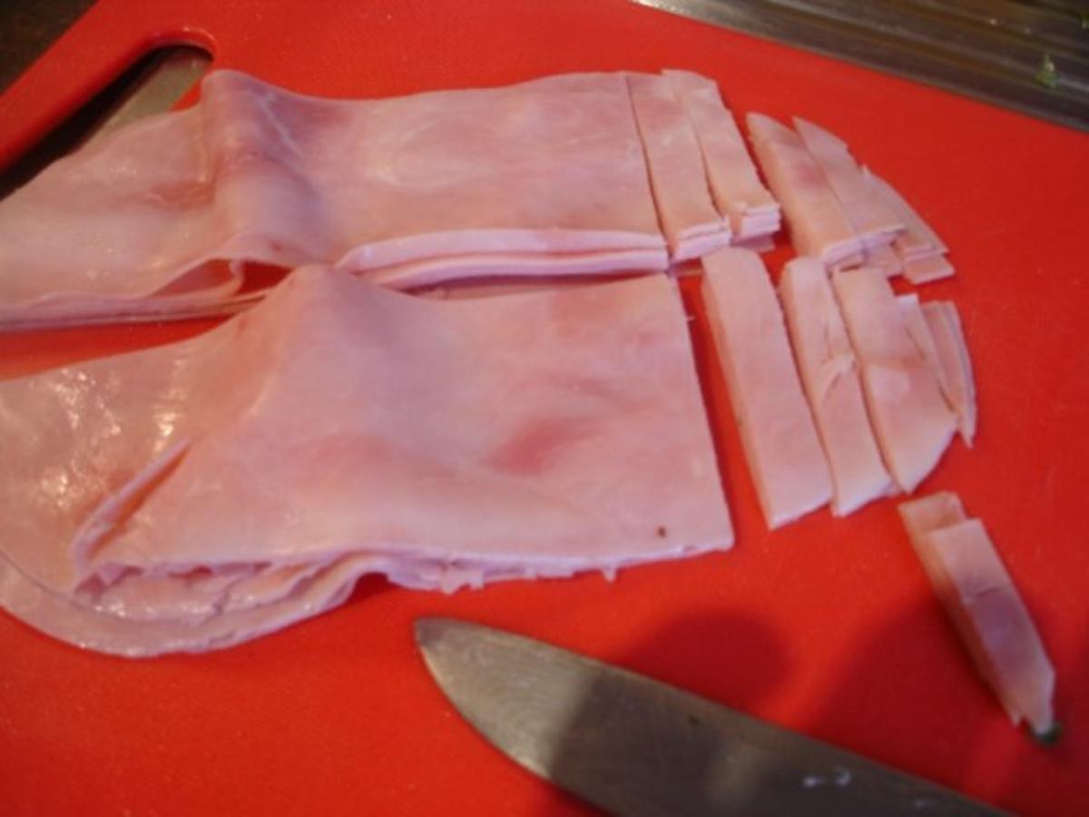 Italienisches Schweinefilet mit schwäbischen Knöpfle und Chinakohlsalat - Rezept - Bild Nr. 5