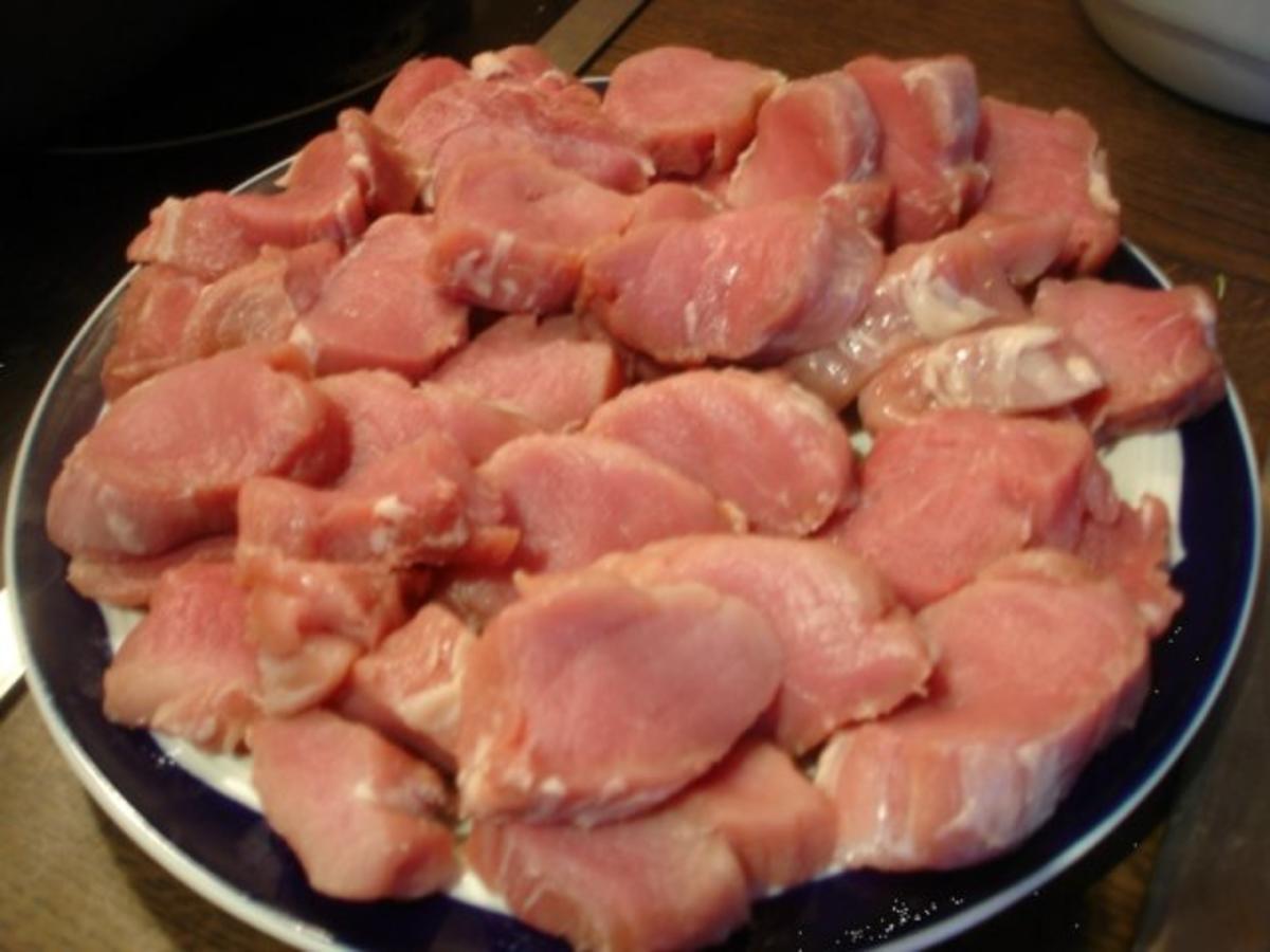 Italienisches Schweinefilet mit schwäbischen Knöpfle und Chinakohlsalat - Rezept - Bild Nr. 16