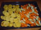 Ofenhähnchen mit Möhrengemüse - Rezept