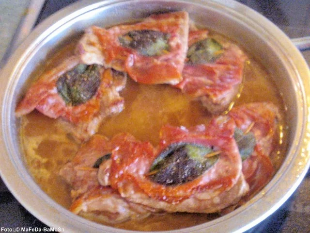 Rezept: Saltimbocca alla romana Bild Nr. 2 Saltimbocca alla romana - Rezept - Bild Nr. 2