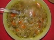 Suppen : Die gute alte Hühnersuppe - Rezept