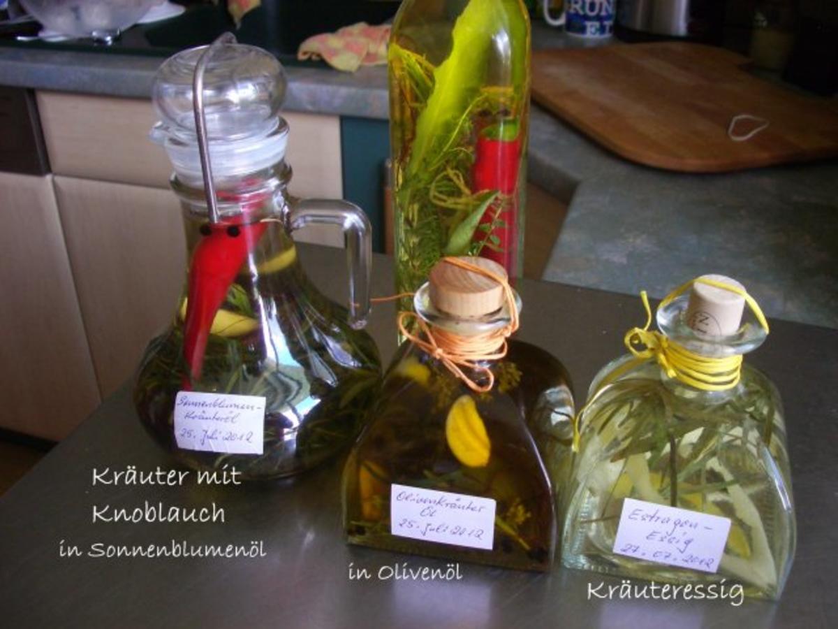 Kräuteröle und Kräuteressig - Rezept - Bild Nr. 4