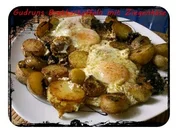 Kartoffeln: Bratkartoffeln mit Ziegenkäse - Rezept