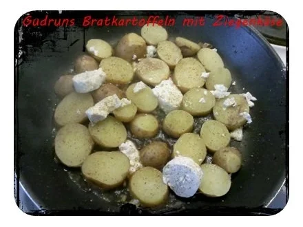 Kartoffeln: Bratkartoffeln mit Ziegenkäse - Rezept - Bild Nr. 2