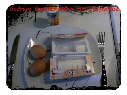 Kartoffeln: Bratkartoffeln mit Ziegenkäse - Rezept - Bild Nr. 3