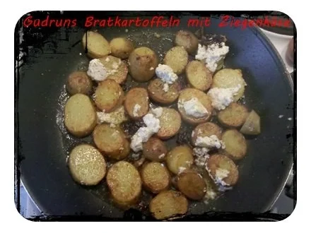 Kartoffeln: Bratkartoffeln mit Ziegenkäse - Rezept - Bild Nr. 4