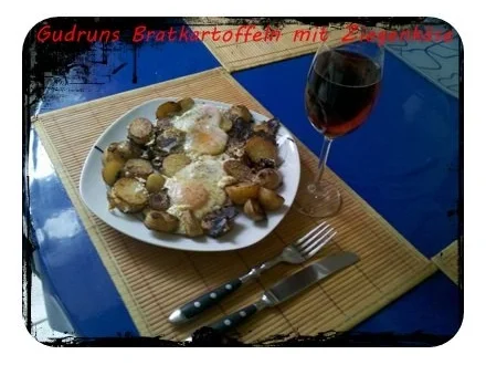 Kartoffeln: Bratkartoffeln mit Ziegenkäse - Rezept - Bild Nr. 6