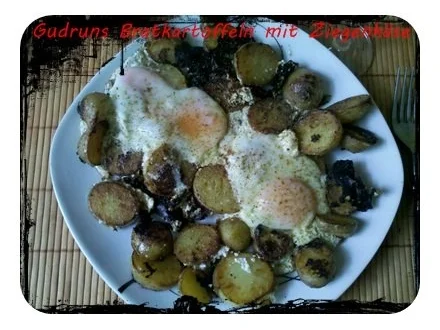 Kartoffeln: Bratkartoffeln mit Ziegenkäse - Rezept - Bild Nr. 8