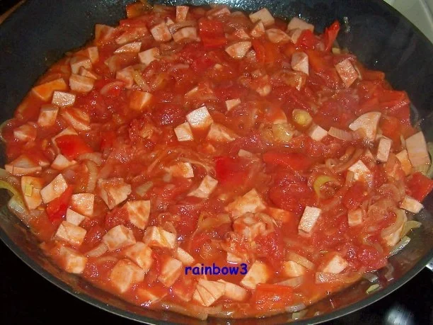 Rezept: Kochen: Sauerkraut-Pfanne nach Soljanka-Art Bild Nr. 4 Kochen: Sauerkraut-Pfanne nach Soljanka-Art - Rezept - Bild Nr. 4