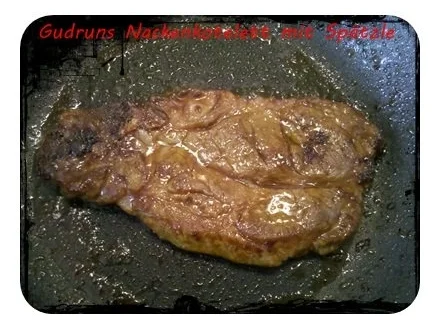 Fleisch: Schweinenackenkotelett mit Spätzle - Rezept - Bild Nr. 7