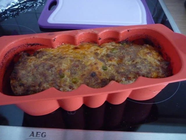 Hackfleisch : Reis-Hackbraten aus dem Backofen - Rezept - Bild Nr. 6