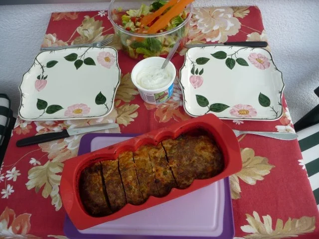 Hackfleisch : Reis-Hackbraten aus dem Backofen - Rezept - Bild Nr. 7