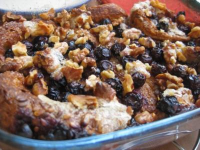 Gourmet Blueberry French Toast - Rezept