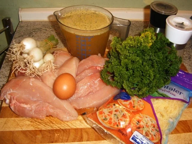 Hähnchenbrust mit Käse- Kräuterfüllung - Rezept - Bild Nr. 2