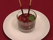 Heiße Chili-Kirschen auf Schokobett (Steffi Nerius) - Rezept