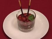 Heiße Chili-Kirschen auf Schokobett (Steffi Nerius) - Rezept