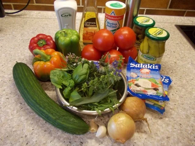 Griechischer Bauernsalat meine Art - Rezept - Bild Nr. 2